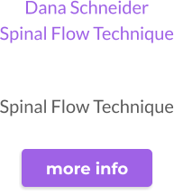 Dana Schneider Spinal Flow Technique  Spinal Flow Technique  more info